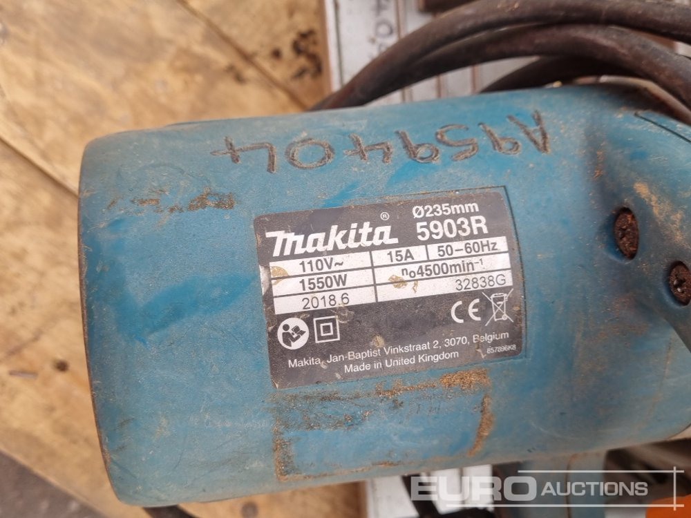 Echipamente de constructii Makita 110Volt Drill, 110Volt Die Grinder, 110Volt 9" Grinder, 110Volt Rip Saw, 110Volt Jig Saw, Petrol Chainsaw Body, Hilti Battery Metal Construction Driver, Hilti 110 Volt Hammer Drill, Hilti Batte: Foto 24