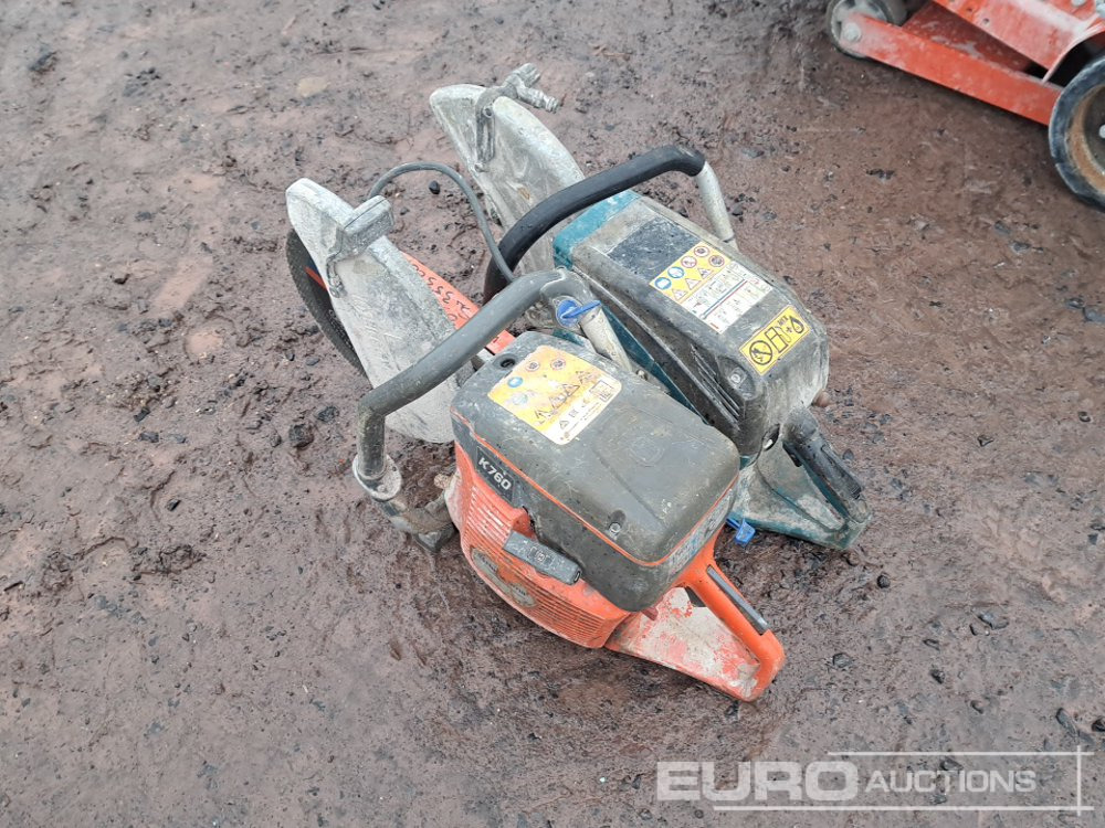 Makita & Husqvarna K760 Petrol Consaw (2 of) - Maşină de asfaltat: Foto 2 Makita & Husqvarna K760 Petrol Consaw (2 of) - Maşină de asfaltat: Foto 2