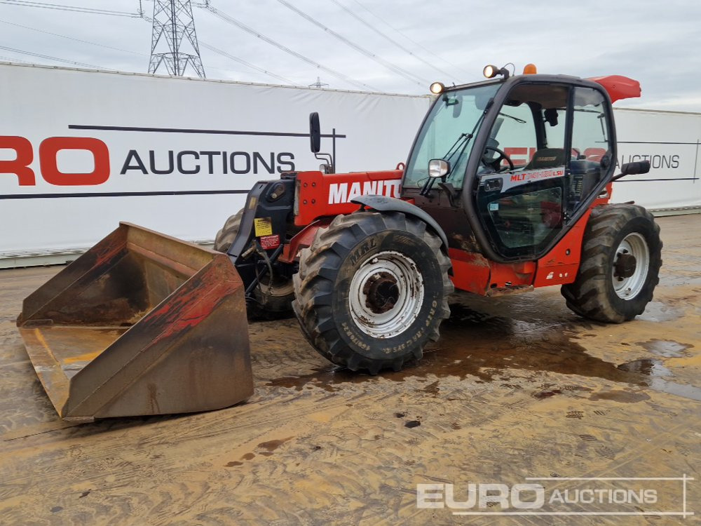 Manitou MLT741 - Stivuitor telescopic: Foto 1 Manitou MLT741 - Stivuitor telescopic: Foto 1