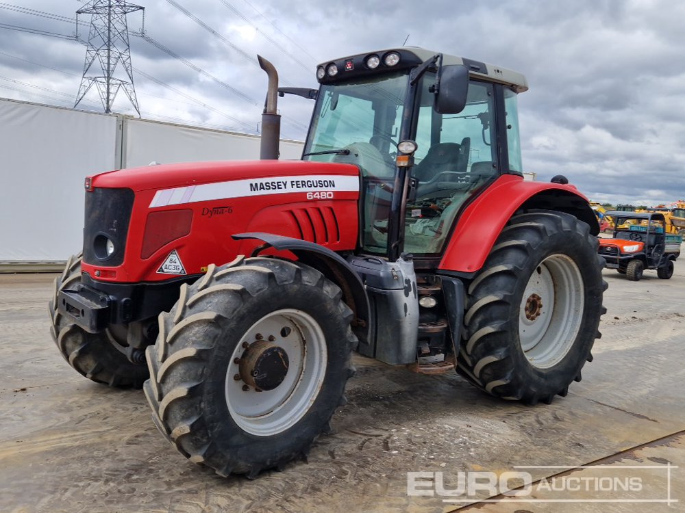 Massey Ferguson 6480 - Tractor agricol: Foto 1 Massey Ferguson 6480 - Tractor agricol: Foto 1