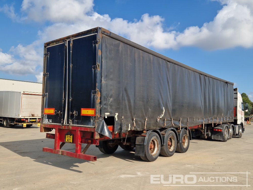 Montracon Tri Axle Curtainsider Trailer - Semiremorcă prelată: Foto 5 Montracon Tri Axle Curtainsider Trailer - Semiremorcă prelată: Foto 5