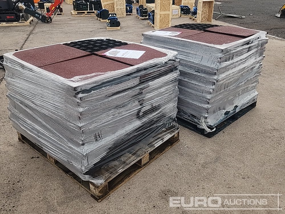 Pallet of Acoustic Underlay Flooring Rubber Tiles, 500mm x 500mm x 45mm (2 of) - Echipamente de constructii: Foto 3 Pallet of Acoustic Underlay Flooring Rubber Tiles, 500mm x 500mm x 45mm (2 of) - Echipamente de constructii: Foto 3