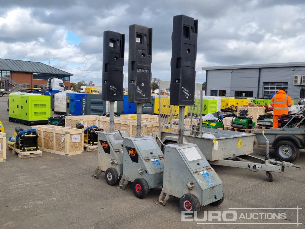 Pike Signals 3 Way Traffic Light System - Remorcă transport utilaje: Foto 3 Pike Signals 3 Way Traffic Light System - Remorcă transport utilaje: Foto 3