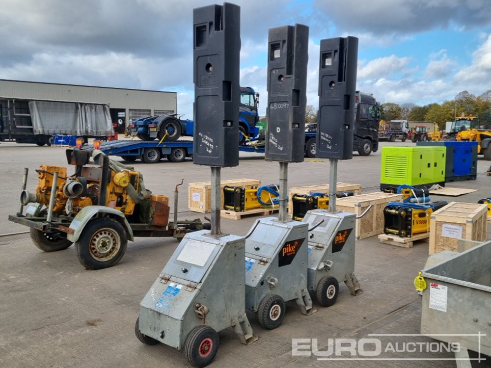 Pike Signals 3 Way Traffic Light System - Remorcă transport utilaje: Foto 5 Pike Signals 3 Way Traffic Light System - Remorcă transport utilaje: Foto 5