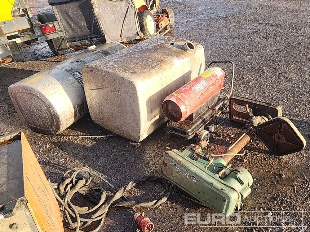 Pillar Drill, Space Heater, Aluminium Fuel Tanks (4 of) - Incalzitor constructii: Foto 1 Pillar Drill, Space Heater, Aluminium Fuel Tanks (4 of) - Incalzitor constructii: Foto 1