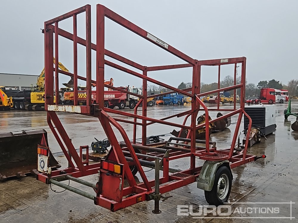 Pipe To Site Trailers Single Axle Cable Reel Trailer - Remorcă transport utilaje: Foto 5 Pipe To Site Trailers Single Axle Cable Reel Trailer - Remorcă transport utilaje: Foto 5