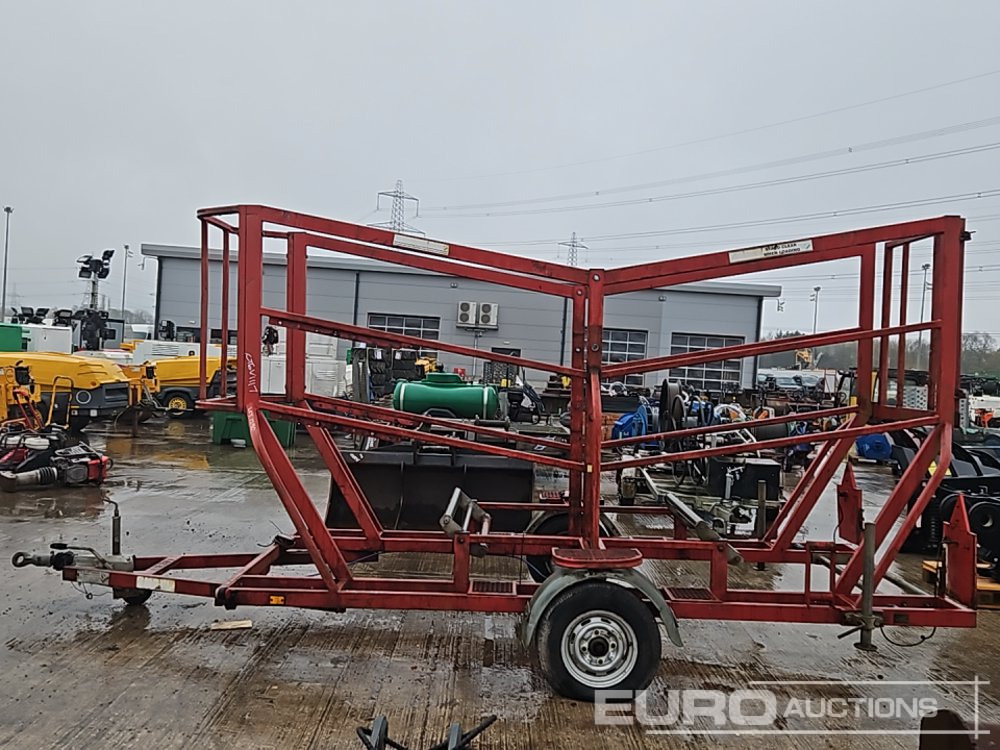 Pipe To Site Trailers Single Axle Cable Reel Trailer - Remorcă transport utilaje: Foto 2 Pipe To Site Trailers Single Axle Cable Reel Trailer - Remorcă transport utilaje: Foto 2