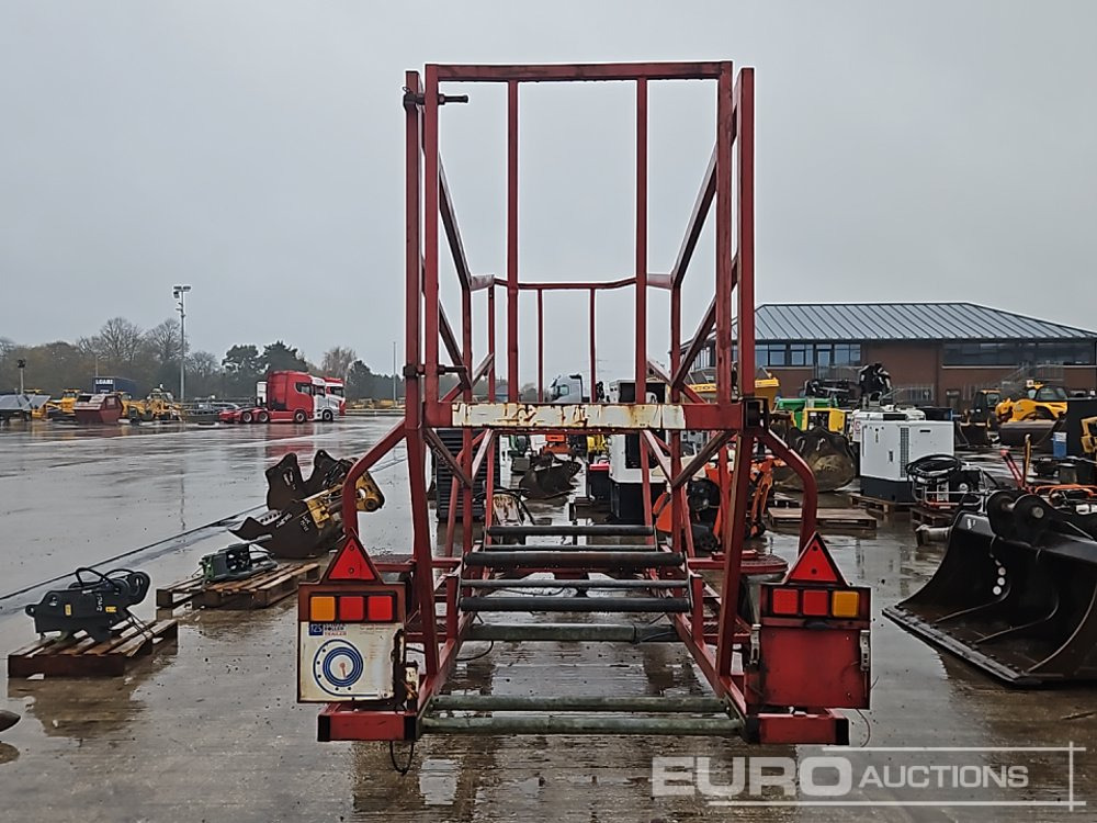Pipe To Site Trailers Single Axle Cable Reel Trailer - Remorcă transport utilaje: Foto 4 Pipe To Site Trailers Single Axle Cable Reel Trailer - Remorcă transport utilaje: Foto 4