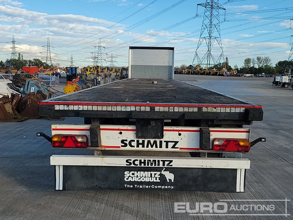 Schmitz Tri Axle Flatbed Trailer - Semiremorcă platformă: Foto 4 Schmitz Tri Axle Flatbed Trailer - Semiremorcă platformă: Foto 4