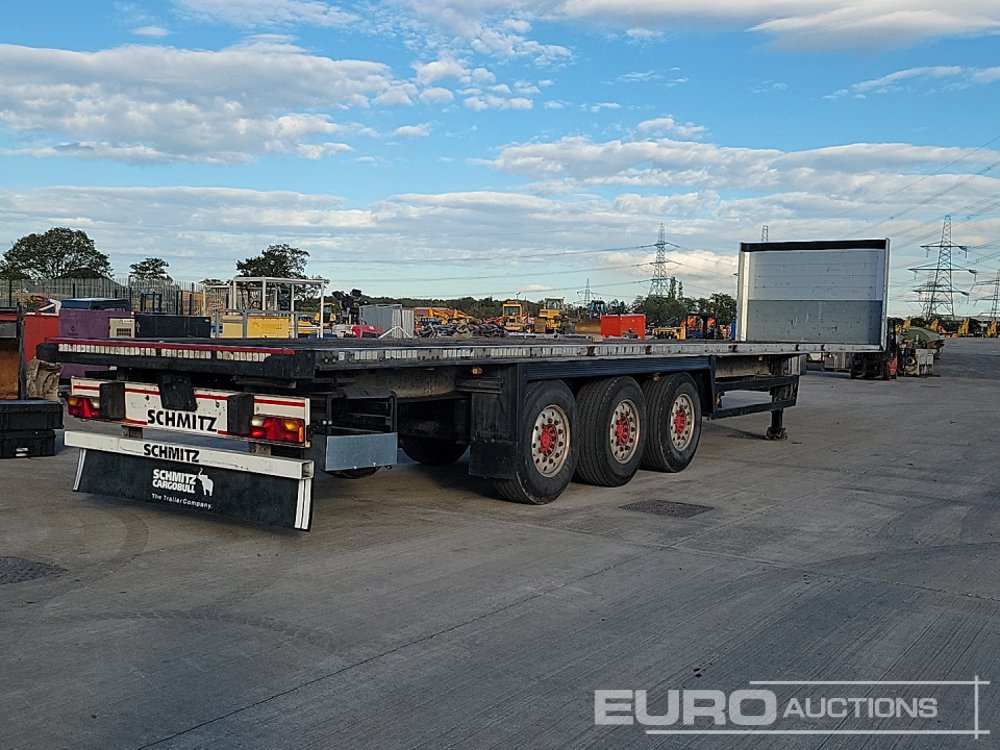 Schmitz Tri Axle Flatbed Trailer - Semiremorcă platformă: Foto 5 Schmitz Tri Axle Flatbed Trailer - Semiremorcă platformă: Foto 5