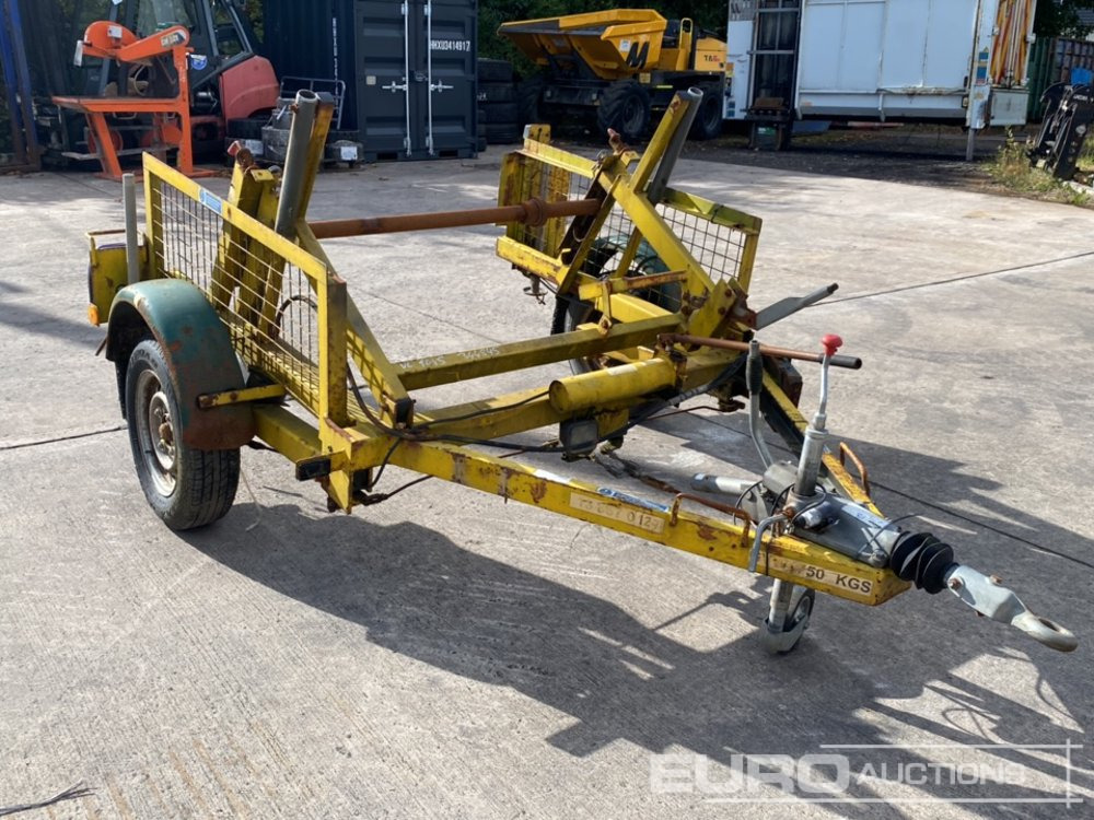 Single Axle Cable Reel Trailer - Remorcă transport utilaje: Foto 4 Single Axle Cable Reel Trailer - Remorcă transport utilaje: Foto 4