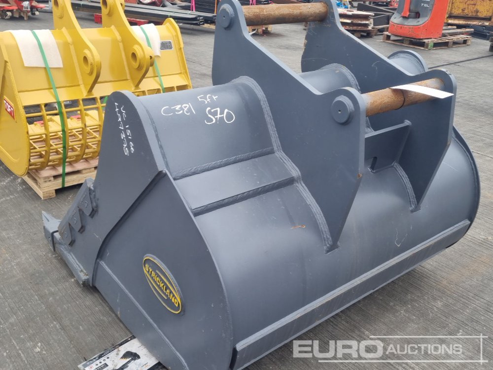 Strickland 60" Digging Bucket S70 Hitch to suit 18-33 Ton Excavator - Cupă: Foto 3 Strickland 60" Digging Bucket S70 Hitch to suit 18-33 Ton Excavator - Cupă: Foto 3