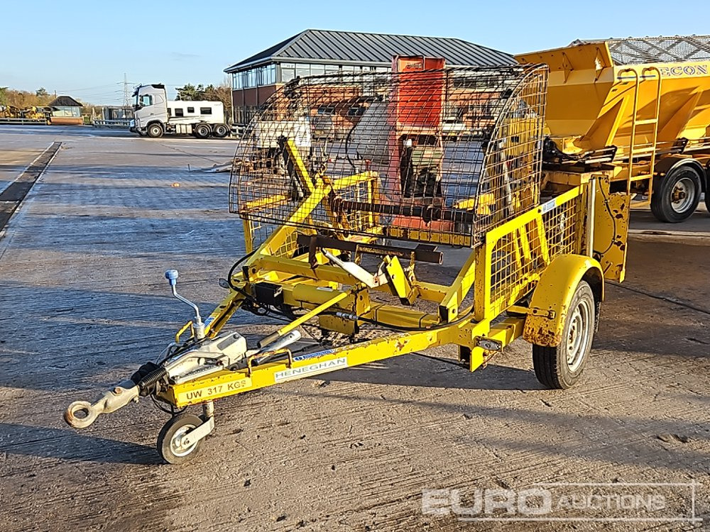 TRAILER & WINCH SOLUTIONS LTD 1 Ton - Remorcă transport utilaje: Foto 1 TRAILER & WINCH SOLUTIONS LTD 1 Ton - Remorcă transport utilaje: Foto 1