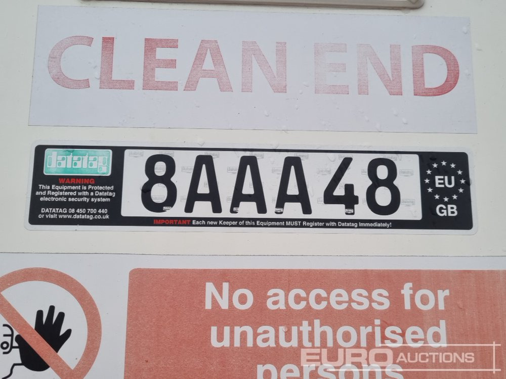 Remorcă transport utilaje Thermac Single Axle Decontamination Unit, Self Contained, Gas Honda Generator Working Boiler: Foto 43 Remorcă transport utilaje Thermac Single Axle Decontamination Unit, Self Contained, Gas Honda Generator Working Boiler: Foto 43