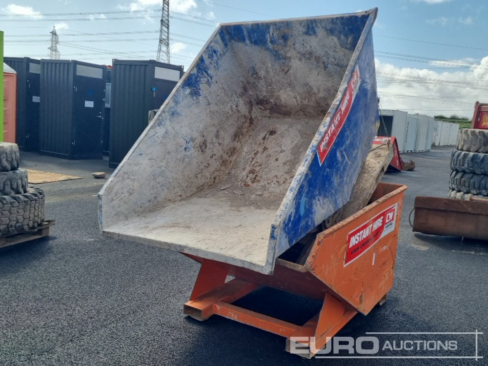 Tipping Skip to suit Forklift (2 of) - Container basculant: Foto 1 Tipping Skip to suit Forklift (2 of) - Container basculant: Foto 1