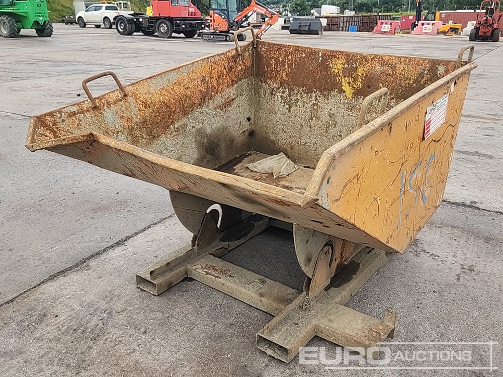Tipping Skip to suit Forklift/Telehandler - Container basculant: Foto 2 Tipping Skip to suit Forklift/Telehandler - Container basculant: Foto 2