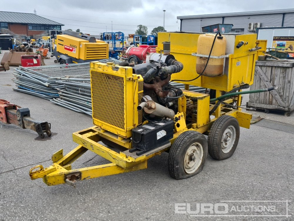Twin Axle Pressure Washer, Ford Engine - Aparat de spălat cu presiune: Foto 1 Twin Axle Pressure Washer, Ford Engine - Aparat de spălat cu presiune: Foto 1