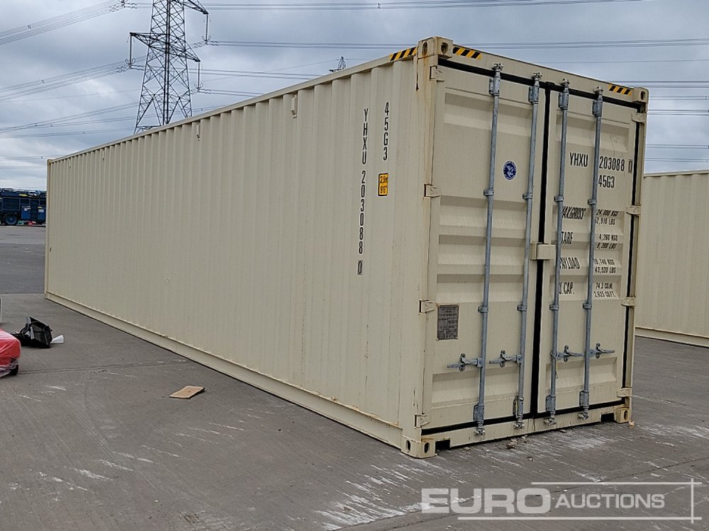 Container maritim Unused 2025 40' x 8' HQ Container, 4 Side Doors, 1 End Door (Cannot Be Reconsigned): Foto 7