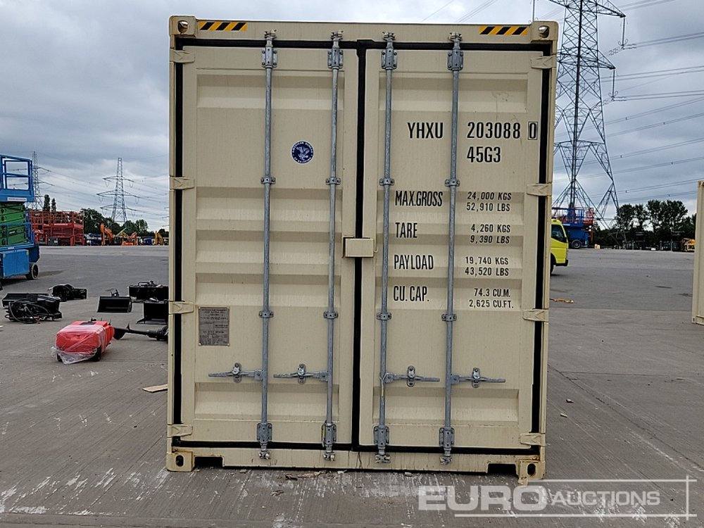 Container maritim Unused 2025 40' x 8' HQ Container, 4 Side Doors, 1 End Door (Cannot Be Reconsigned): Foto 8