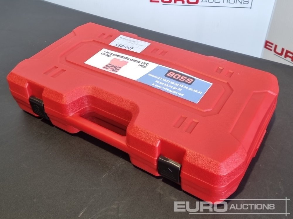 Unused 2025 Boss 1" 17pc Pneumatic Socket Set, 8" Extension Rod - Echipament de atelier: Foto 3 Unused 2025 Boss 1" 17pc Pneumatic Socket Set, 8" Extension Rod - Echipament de atelier: Foto 3
