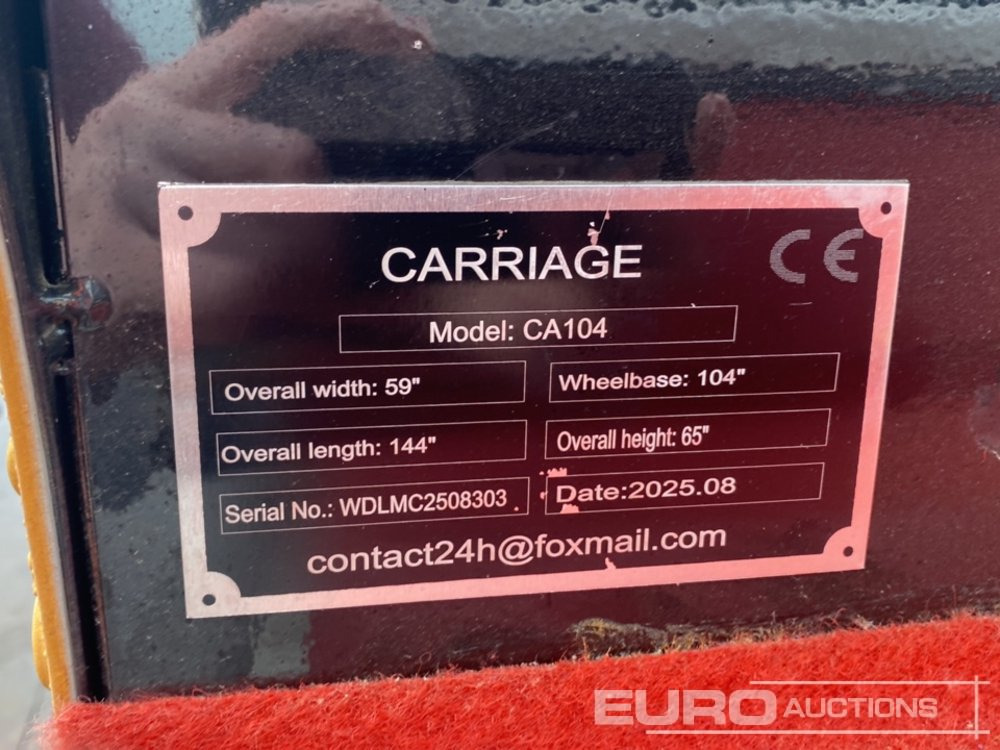 Mașină de golf Unused 2025 Electric Carriage: Foto 32 Mașină de golf Unused 2025 Electric Carriage: Foto 32