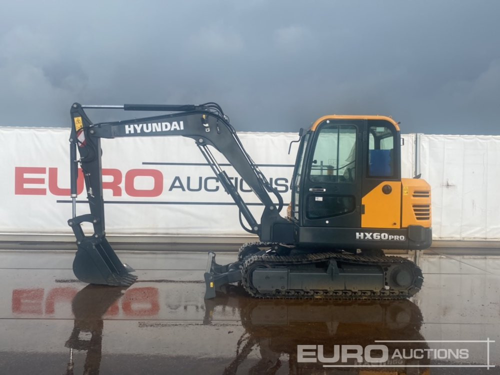 Unused 2025 Hyundai HX60PRO-N - Mini excavator: Foto 2 Unused 2025 Hyundai HX60PRO-N - Mini excavator: Foto 2