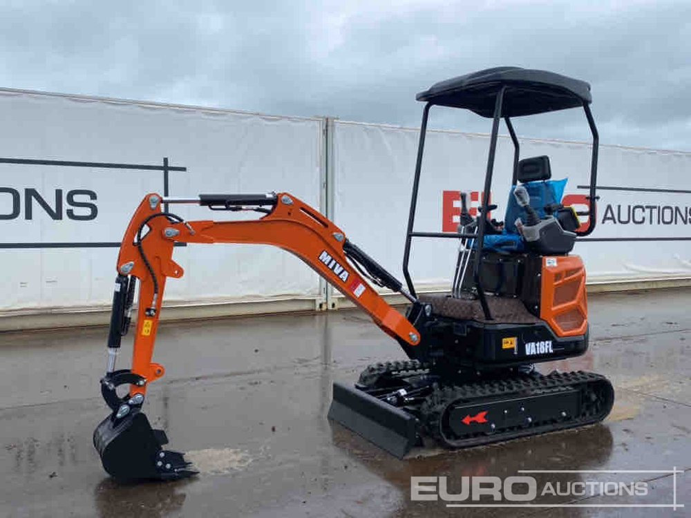 Unused 2025 Miva VA18FL - Mini excavator: Foto 1 Unused 2025 Miva VA18FL - Mini excavator: Foto 1