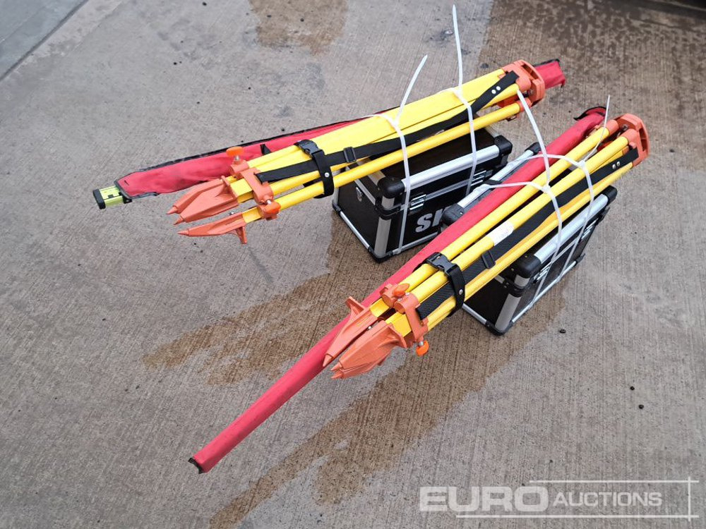 Unused 2025 SKLP Self-Leveling Rotary Laser Level with Batteries, Receiver, Tripod, Grade Rod (2 of) - Echipament de atelier: Foto 3 Unused 2025 SKLP Self-Leveling Rotary Laser Level with Batteries, Receiver, Tripod, Grade Rod (2 of) - Echipament de atelier: Foto 3