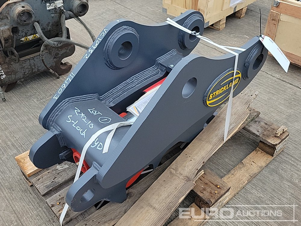 Unused 2025 Strickland Hydraulic Double Lock QH 80mm Pin to suit 20 Ton Excavator - Cuplare rapidă: Foto 1 Unused 2025 Strickland Hydraulic Double Lock QH 80mm Pin to suit 20 Ton Excavator - Cuplare rapidă: Foto 1
