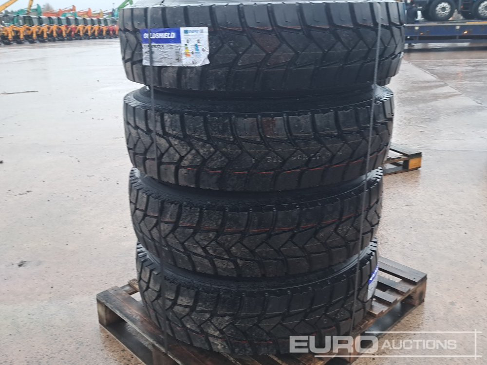 Unused 315/80R22.5 Quarry Pattern Tyres, 10 Stud Rims (4 of) - Anvelopă: Foto 4 Unused 315/80R22.5 Quarry Pattern Tyres, 10 Stud Rims (4 of) - Anvelopă: Foto 4