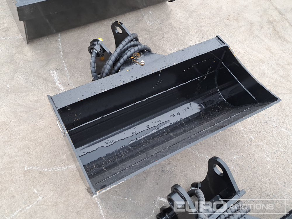Unused 32" Hydraulic Tilting Bucket to suit Mini Excavator - Cupă: Foto 4 Unused 32" Hydraulic Tilting Bucket to suit Mini Excavator - Cupă: Foto 4