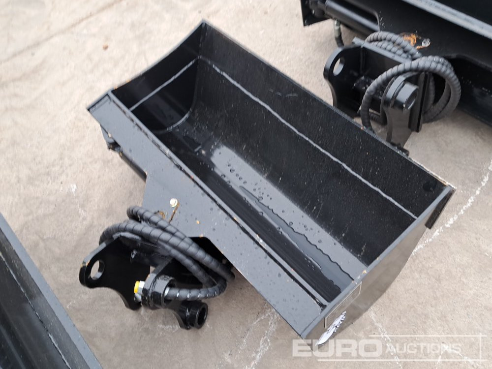 Unused 32" Hydraulic Tilting Bucket to suit Mini Excavator - Cupă: Foto 3 Unused 32" Hydraulic Tilting Bucket to suit Mini Excavator - Cupă: Foto 3