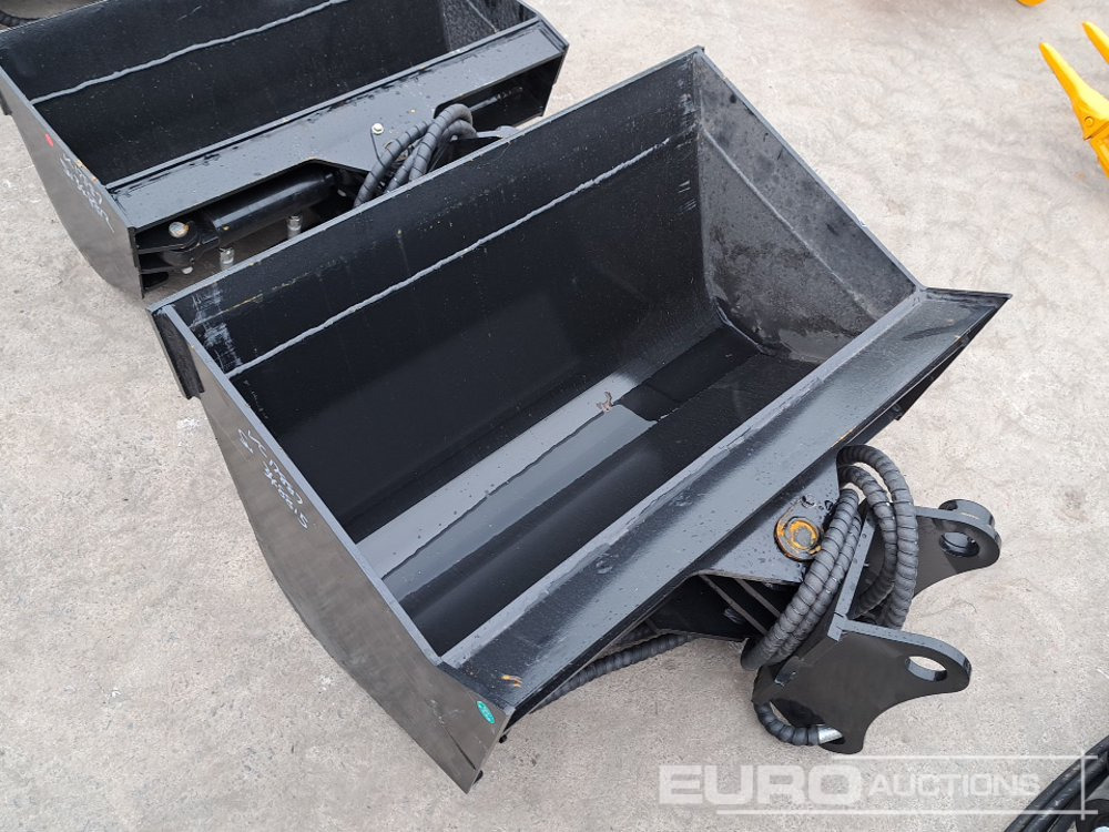 Unused 36" Hydraulic Tilting Bucket to suit Mini Excavator - Cupă: Foto 2 Unused 36" Hydraulic Tilting Bucket to suit Mini Excavator - Cupă: Foto 2