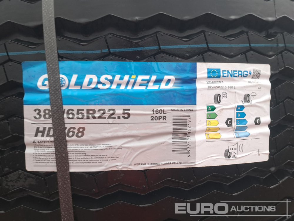 Unused 385/65R22.5 Truck/Trailer Tyre 10 Stud Rims (4 of) - Anvelopă: Foto 5 Unused 385/65R22.5 Truck/Trailer Tyre 10 Stud Rims (4 of) - Anvelopă: Foto 5