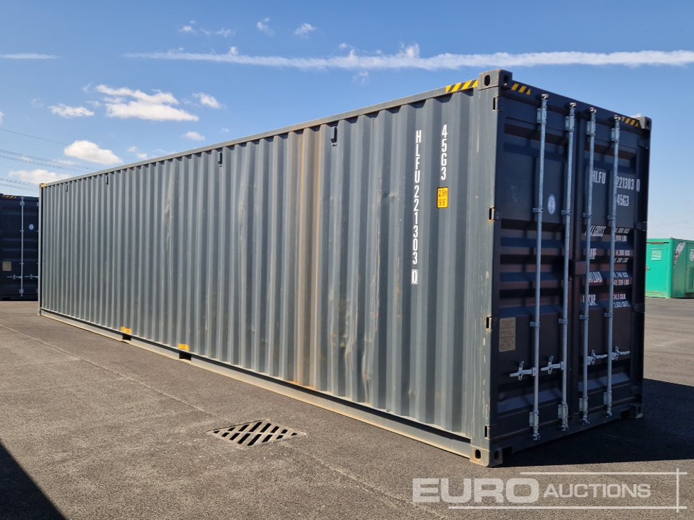 Container maritim Unused 40ft HC Container, 4 Side Doors, 1 End Door (Cannot Be Reconsigned): Foto 8