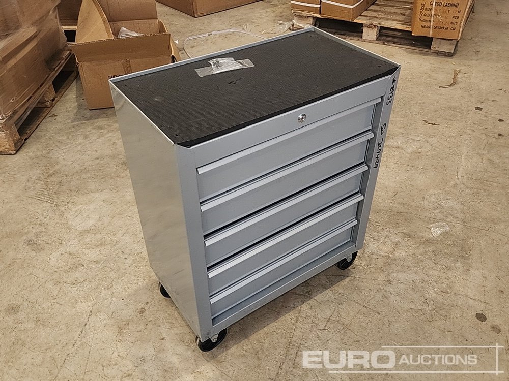 Unused 5 Drawer Tool Box & Tools - Echipament de atelier: Foto 1 Unused 5 Drawer Tool Box & Tools - Echipament de atelier: Foto 1