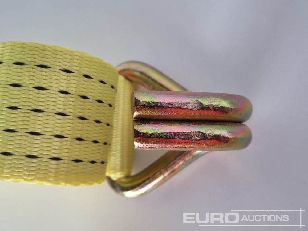Echipament de atelier Unused Boss 4M x 50mm 5 Ton Ratchet Straps with Sling (4 of): Foto 24