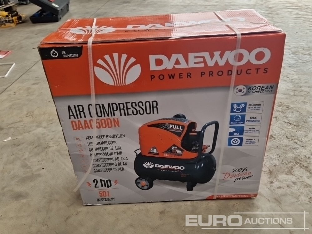 Unused Daewoo DAAC50DN - Compresor de aer: Foto 4 Unused Daewoo DAAC50DN - Compresor de aer: Foto 4