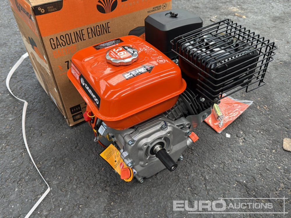 Unused Daewoo GAE170F 7Hp 212cc Petrol Engine - Motor: Foto 1 Unused Daewoo GAE170F 7Hp 212cc Petrol Engine - Motor: Foto 1