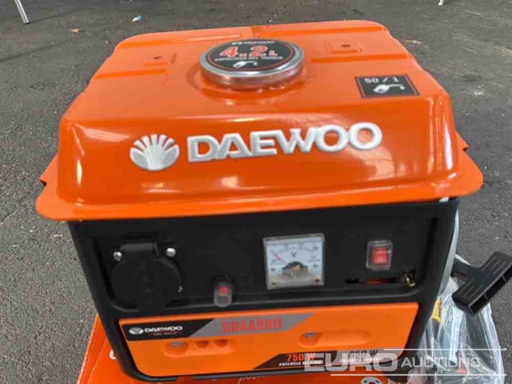 Unused Daewoo GDAA980 750W Petrol Generator (2 of) - Generator electric: Foto 4 Unused Daewoo GDAA980 750W Petrol Generator (2 of) - Generator electric: Foto 4