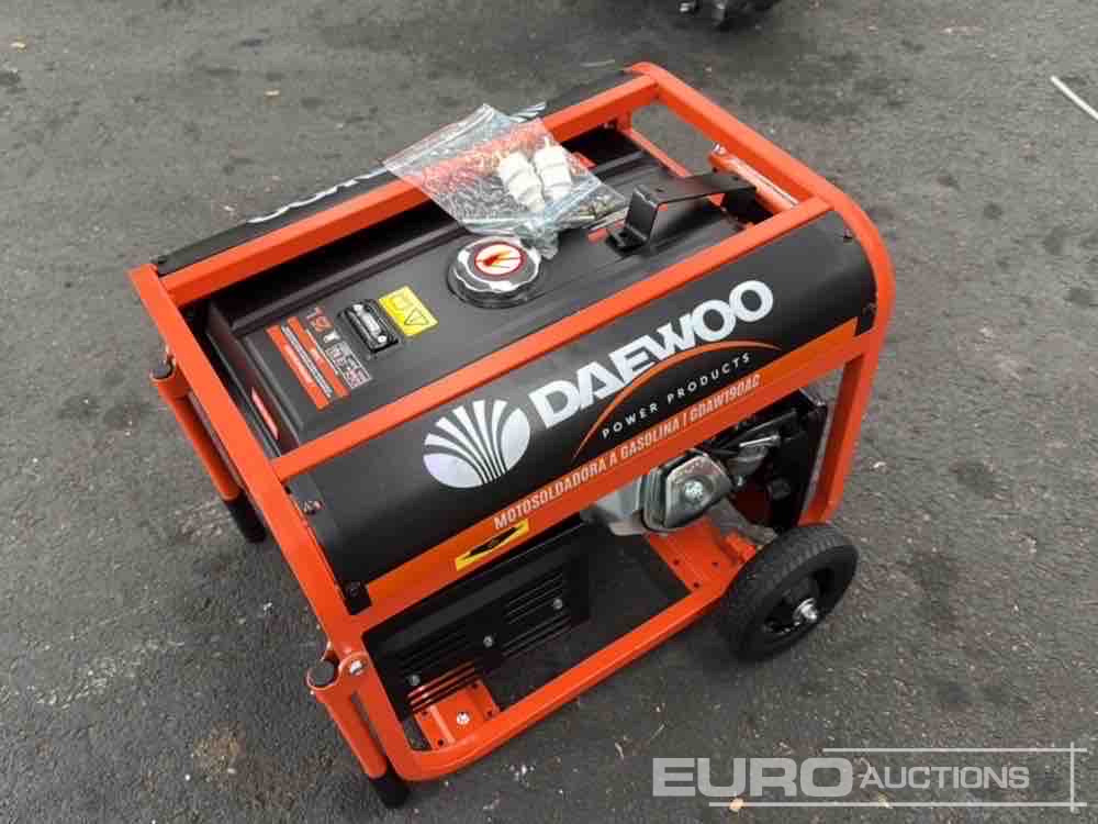 Unused Daewoo GDAW190AC 3.6Kw Petrol Generator - Motor: Foto 4 Unused Daewoo GDAW190AC 3.6Kw Petrol Generator - Motor: Foto 4