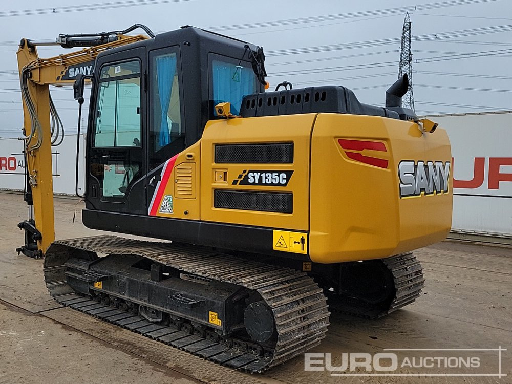 Unused Sany SY135C - Excavator pe şenile: Foto 3 Unused Sany SY135C - Excavator pe şenile: Foto 3