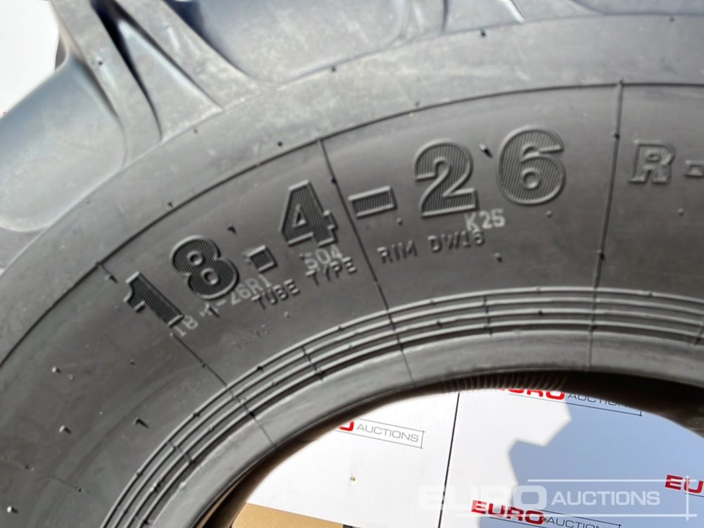 Unused Top Trust 18.4-26-10PR R1 Backhoe Loader Tyre (2 of) - Anvelopă: Foto 4 Unused Top Trust 18.4-26-10PR R1 Backhoe Loader Tyre (2 of) - Anvelopă: Foto 4