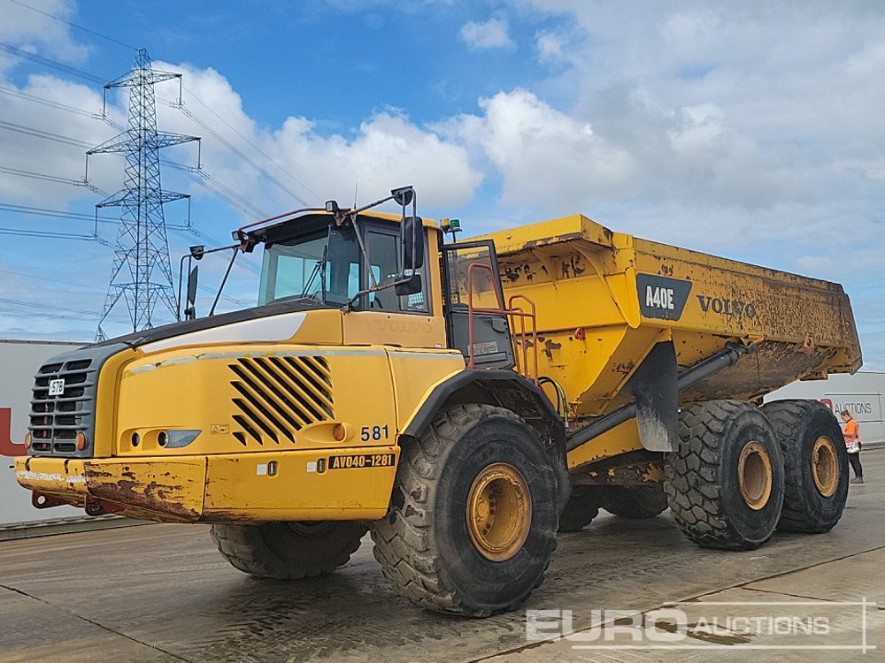 Volvo A40E - Camion articulat: Foto 1 Volvo A40E - Camion articulat: Foto 1