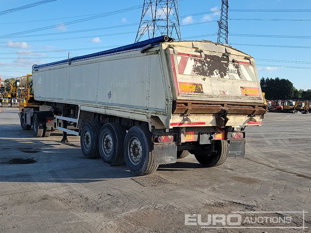 Wilcox Tri Axle Tipping Trailer, Front Lift Axle, Easy Sheet - Semiremorcă basculantă: Foto 3 Wilcox Tri Axle Tipping Trailer, Front Lift Axle, Easy Sheet - Semiremorcă basculantă: Foto 3
