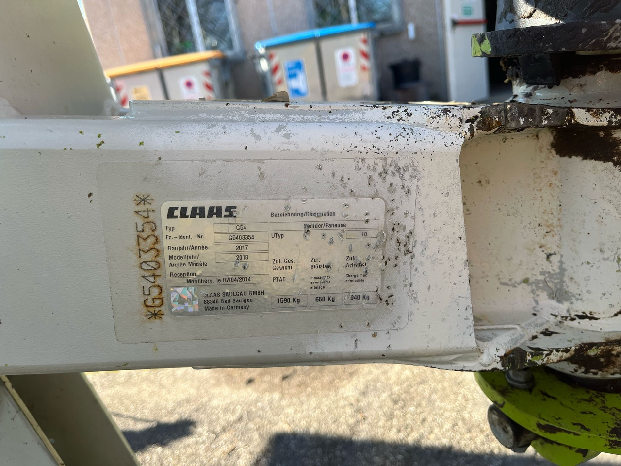 Voltafieno Claas Volto 900T - Maşină de întors fânul: Foto 4 Voltafieno Claas Volto 900T - Maşină de întors fânul: Foto 4