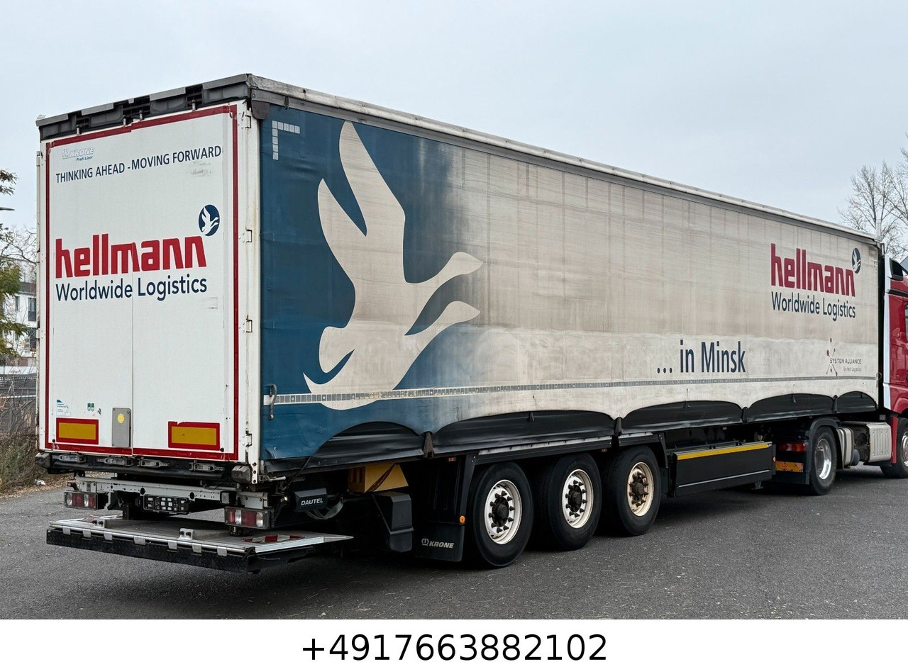 Krone EDSCHA/LIFTACHSE/RSAB/PALLAETTENKASTEN/LBW - Semiremorcă prelată: Foto 1 Krone EDSCHA/LIFTACHSE/RSAB/PALLAETTENKASTEN/LBW - Semiremorcă prelată: Foto 1