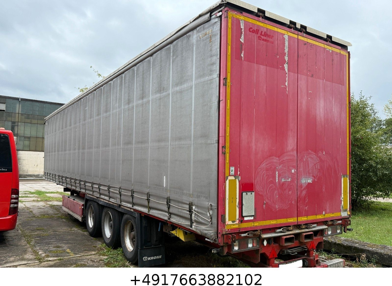 Krone Standard Seitenplane/BPW/Palettenkasten - Semiremorcă prelată: Foto 2 Krone Standard Seitenplane/BPW/Palettenkasten - Semiremorcă prelată: Foto 2