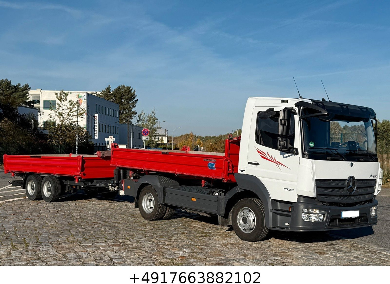 Mercedes-Benz Atego 1023 + Anhänger Dreiseitenkipper - Camion basculantă: Foto 4 Mercedes-Benz Atego 1023 + Anhänger Dreiseitenkipper - Camion basculantă: Foto 4