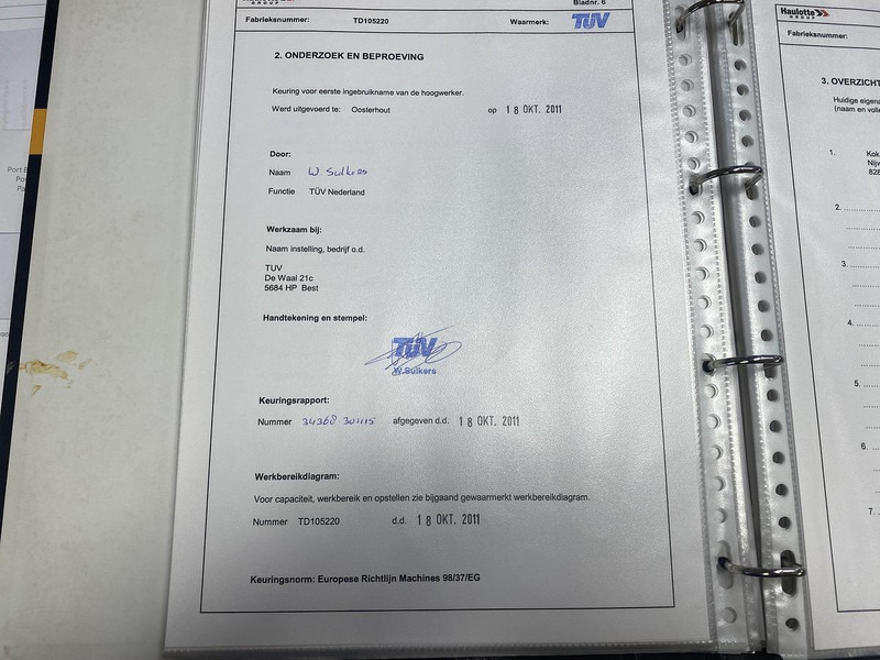 Autopropulsată platformă Haulotte H14TX, Hoogwerker, 14 meter: Foto 19